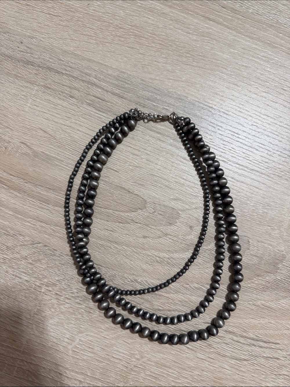 Three-Strand Faux Navajo Pearl Set
